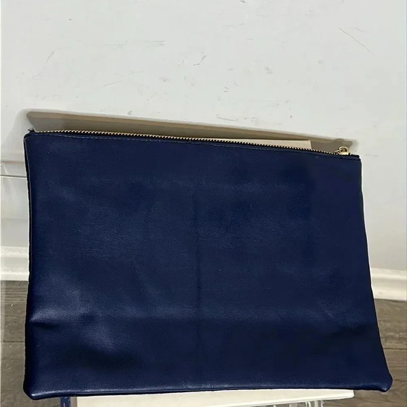 Deux Lux Blue Studded Clutch Bag - Picture 5 of 11